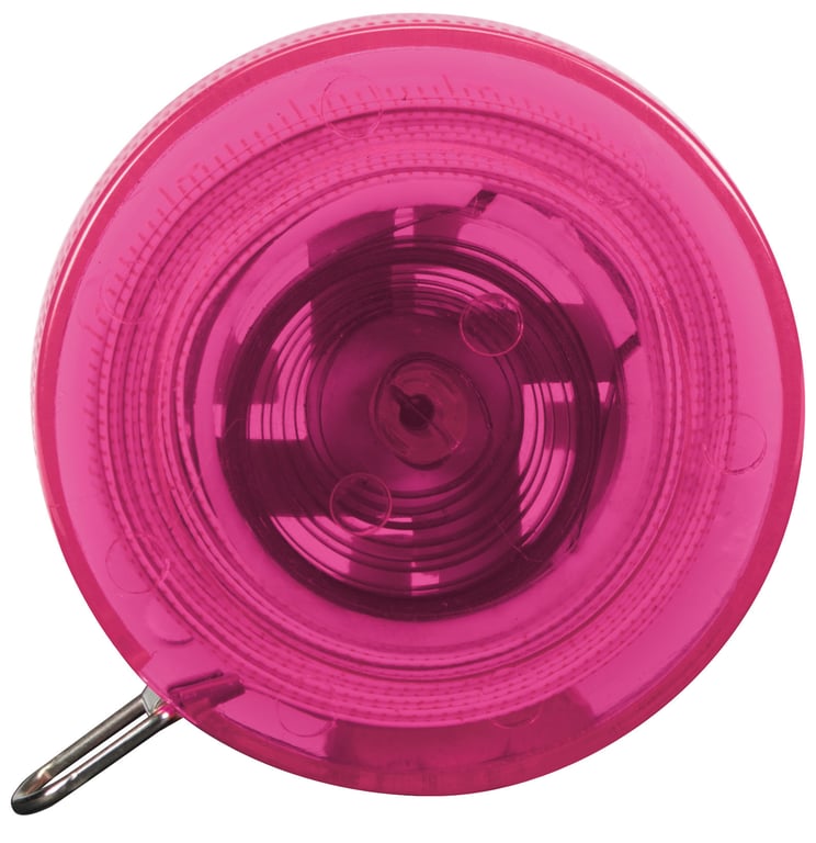 5' Mini Round Tape Measure with Inch and Metric Scale — view 36