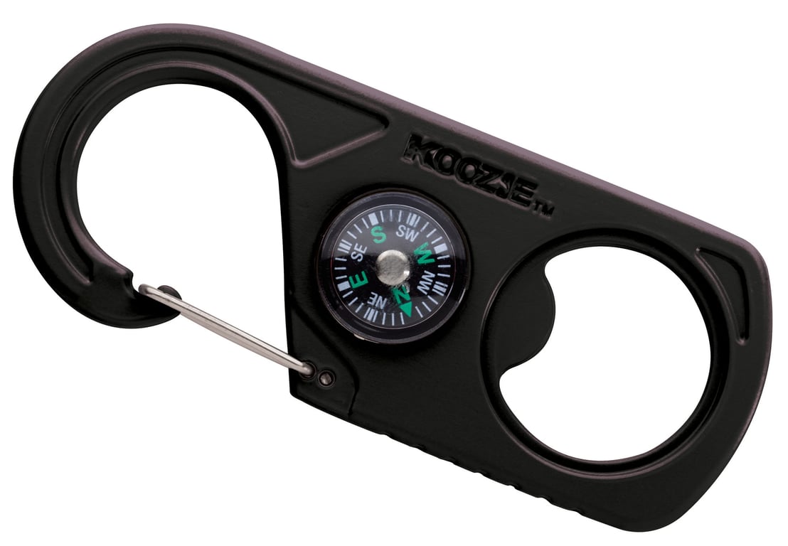 Koozie® 2-in-1 Carabiner with Compass and Bottle Opener — view 13