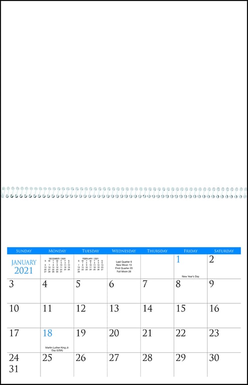 Triumph® Calendars Spiral-Bound Custom Wall Calendar, 12-Month — view 18