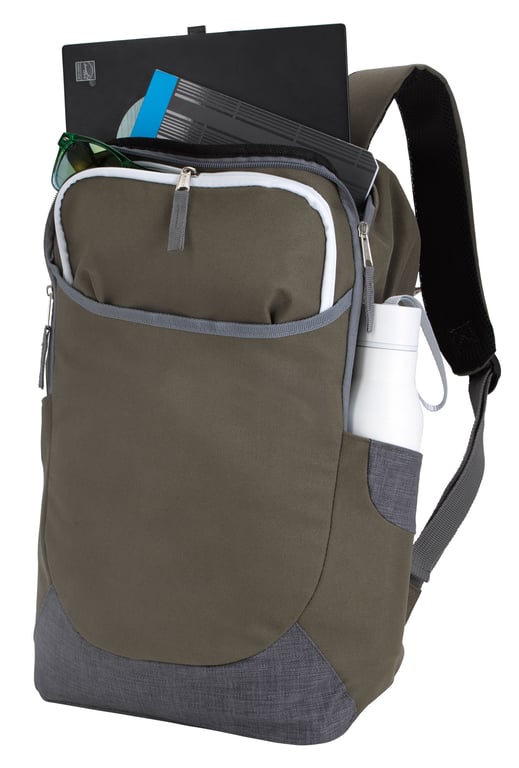Atchison® Maddox Computer Backpack with Padded Laptop Compartment — view 14