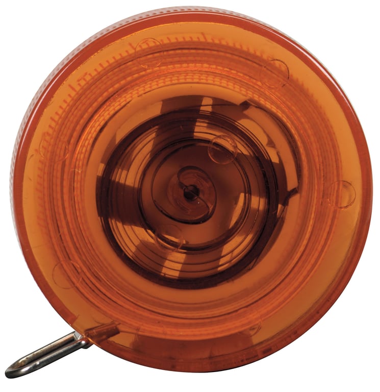 5' Mini Round Tape Measure with Inch and Metric Scale — view 35