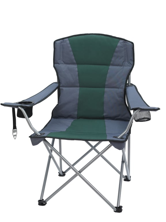 Premium Stripe Folding Chair with Carry Bag, 300 lb Capacity — view 17