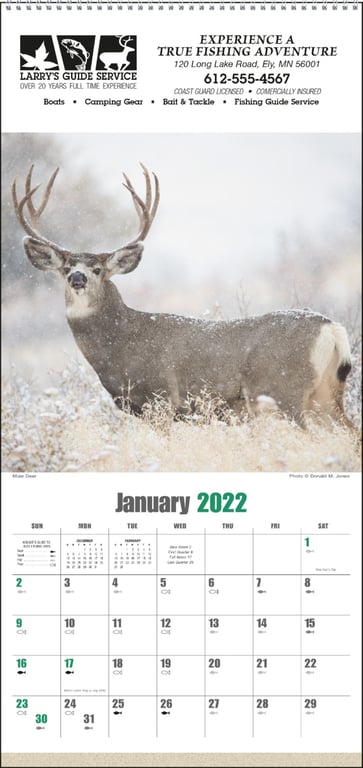 Triumph® Calendars Sportsman Wall Calendar — view 7