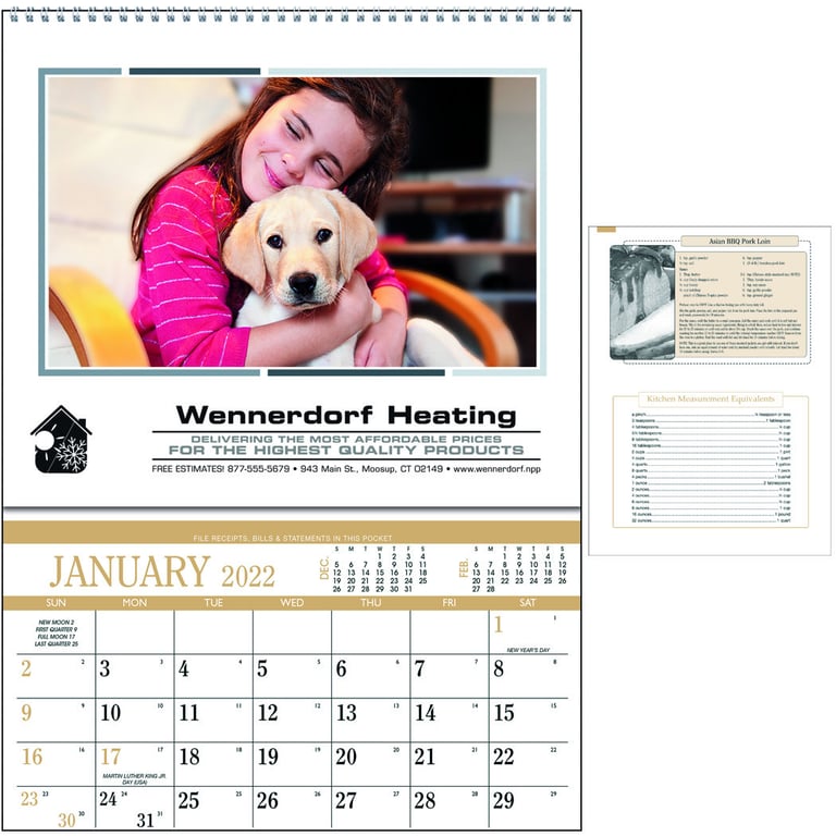 Triumph® Calendars Recipe Pocket Calendar — view 10