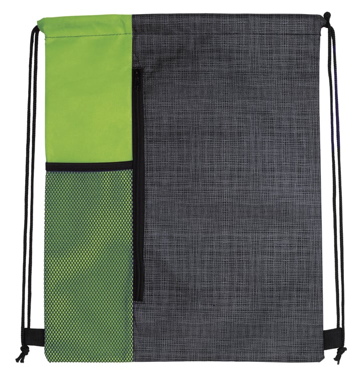 Good Value™ Non-Woven Vertical Drawstring Bag with Bottle Pocket — view 15