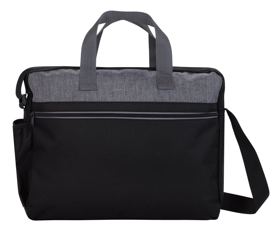 Stand-Alone Briefcase with Laptop Compartment, 600D Polyester — view 8