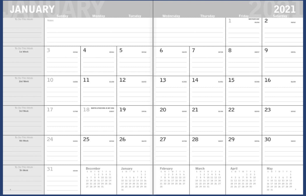 Triumph® Calendars Classic Monthly Planner — view 31