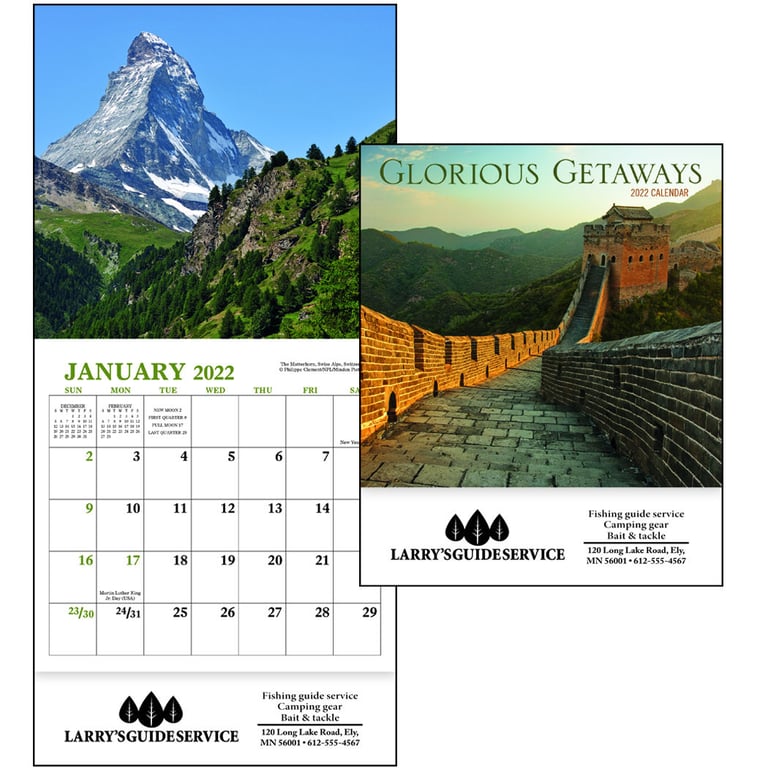 Good Value™ Glorious Getaways Mini Calendar — view 10