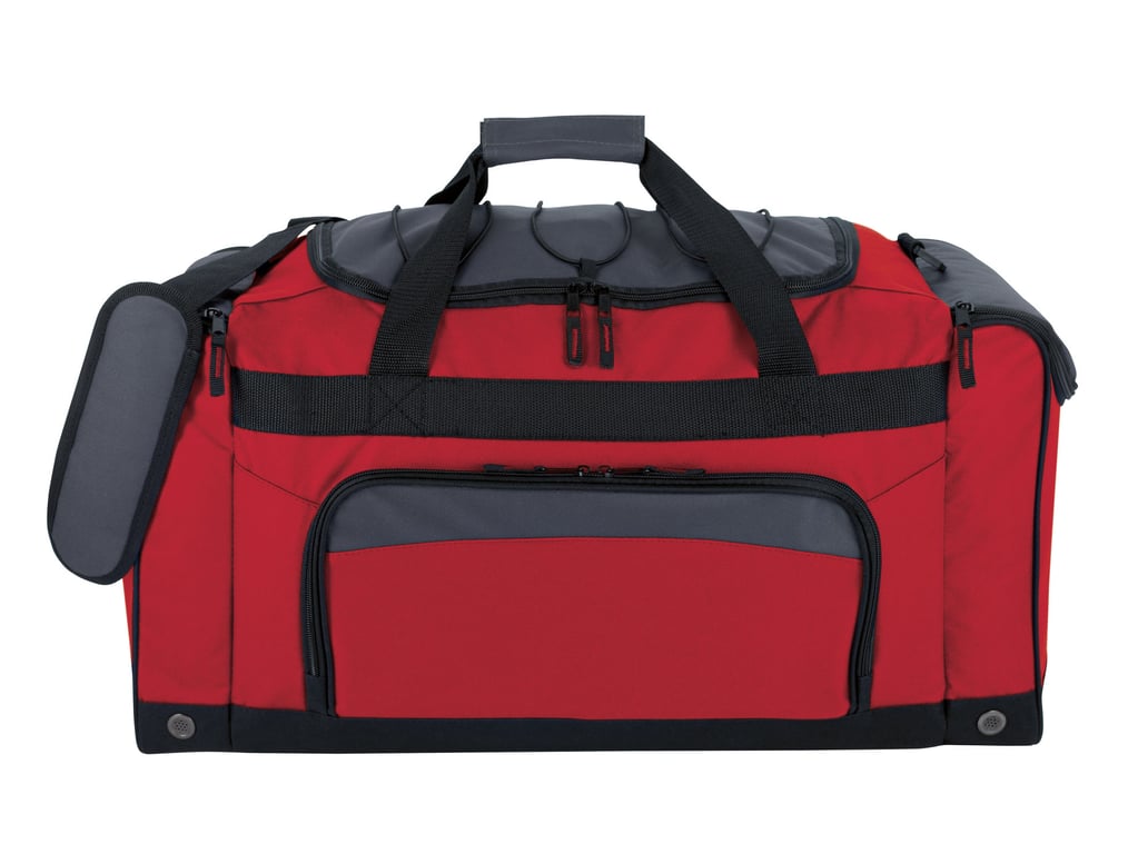 Bungee Top Duffel Bag with Zippered Pockets — view 12