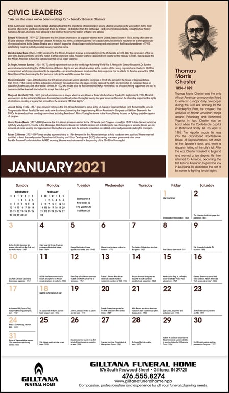Triumph® Calendars African-American Heritage Barack Obama Wall Calendar — view 8