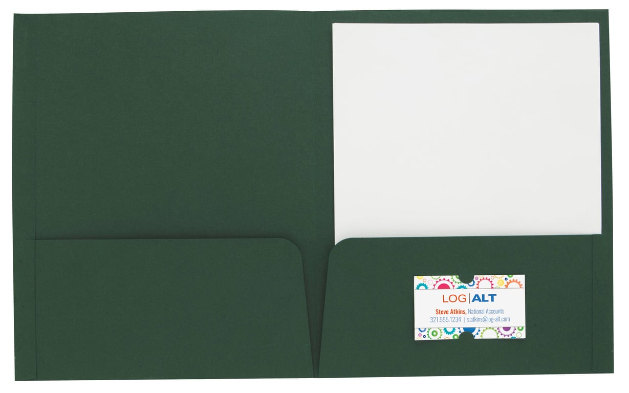 Good Value™ Linen Paper Folder — view 59