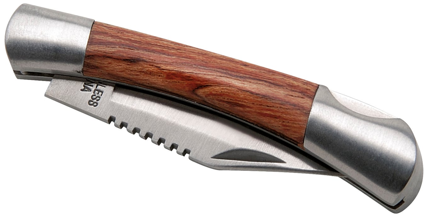 Good Value™ Small Rosewood Pocket Knife, Silver — view 9