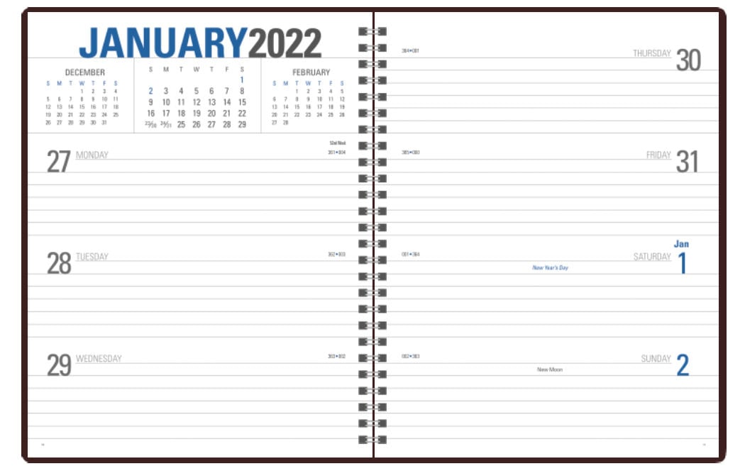 Triumph® Calendars Classic Weekly Planner, 13-Month — view 39
