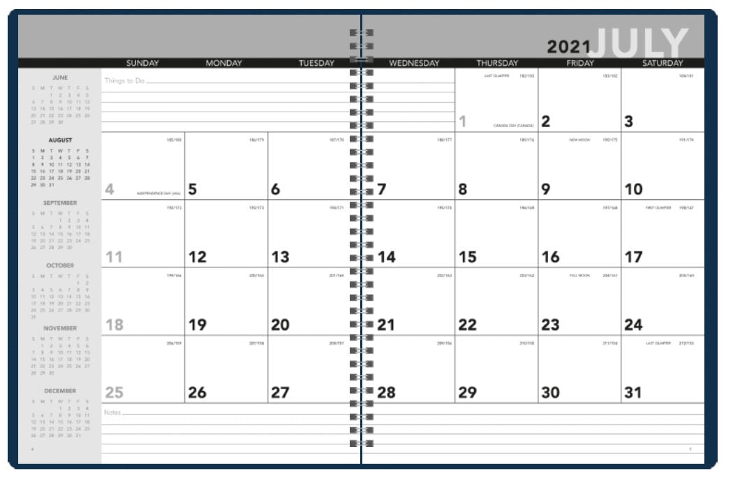 Triumph® Academic Monthly Planner, 14-Month — view 44
