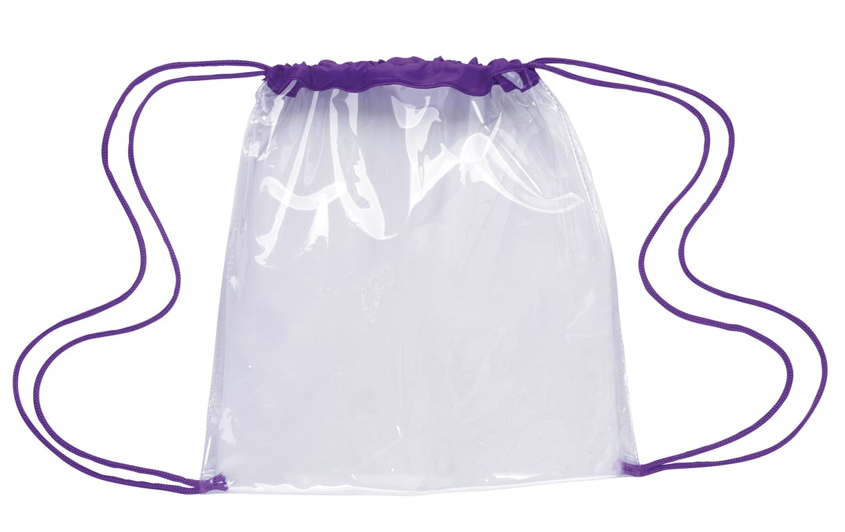 Good Value™ Clear Game Drawstring Backpack — view 36