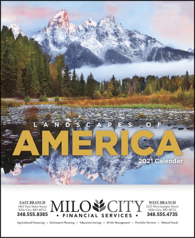 Good Value™ Landscapes of America Mini Calendar — view 7