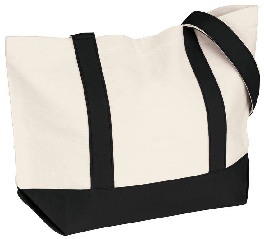 Medium Snap Tote in 12 oz. Cotton Canvas — view 25