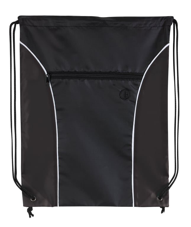 Good Value™ Midpoint Drawstring Backpack with Front Zip Pocket — view 17