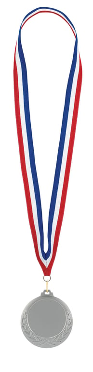 JAFFA® Laurel Wreath Medal with Black Ribbon and Quick Clip Hook — view 23