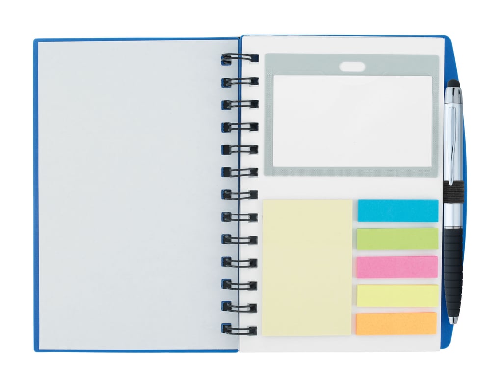 Good Value™ 5" x 7" Ruler Notebook with Flags and Stylus Pen — view 11