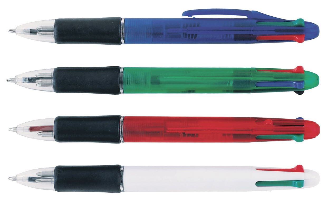 Orbitor Multi-Function Pen with Rubber Grip — view 15