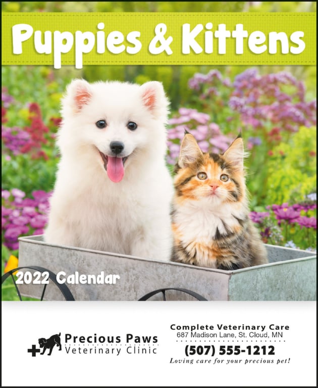 Good Value™ Puppies & Kittens Mini Calendar — view 12