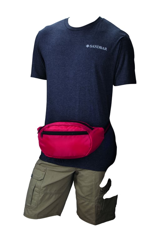 Good Value™ Oval Fanny Pack with Adjustable Waist Strap — view 19
