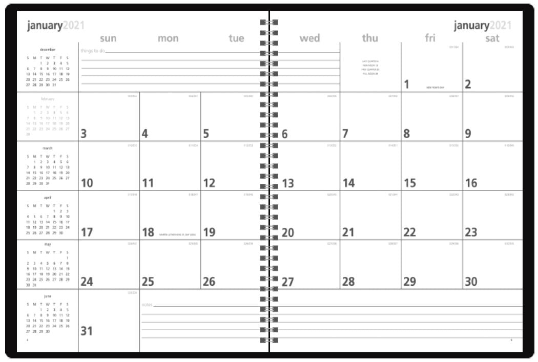 Triumph® Calendars Monthly & Weekly Planner — view 35