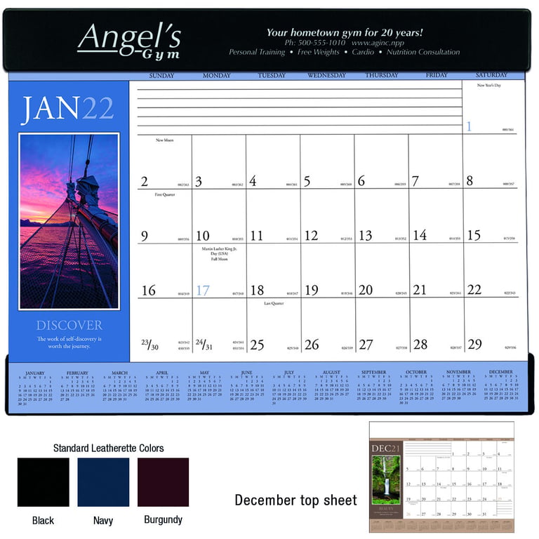 Triumph® Calendars Motivations Desk Pad — view 10