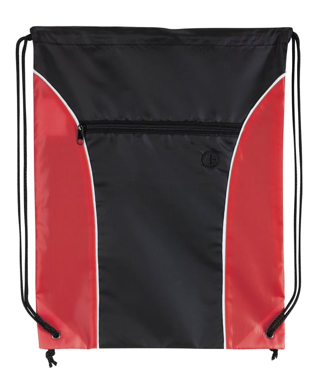 Good Value™ Midpoint Drawstring Backpack with Front Zip Pocket — view 21
