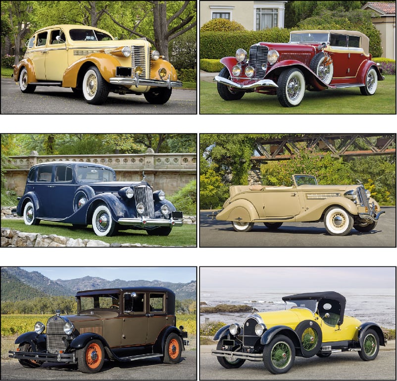 Triumph® Calendars Antique Cars Wall Calendar, 17 x 23 in. — view 6