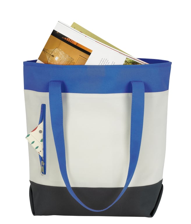 Good Value™ Color Zip Tote, 600D Polyester — view 33