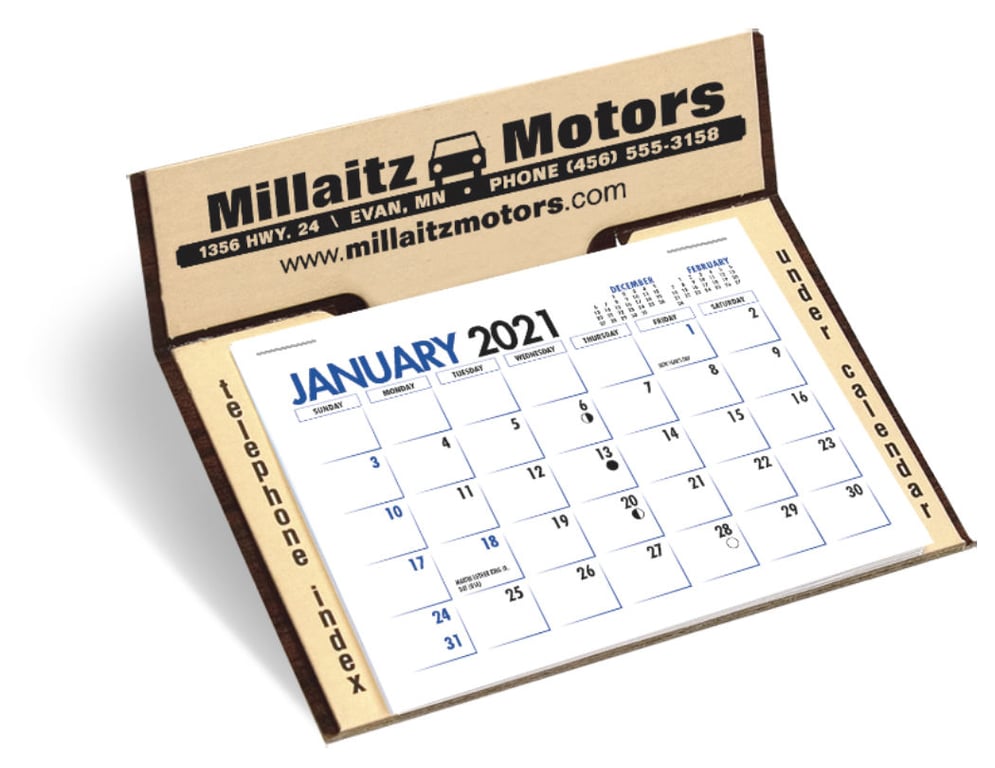 Triumph® Memo Desk Calendar — view 15