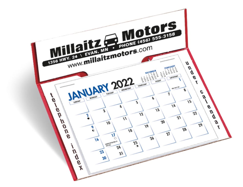 Triumph® Memo Desk Calendar — view 14