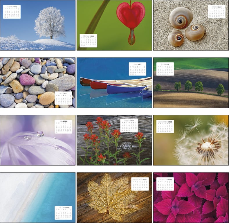 Triumph® Calendars Simplicity Large Desk Calendar — view 11