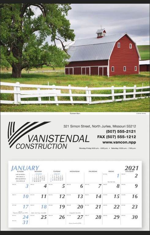 Triumph® Calendars Large Hanger Wall Calendar, 18 x 28 in. — view 22