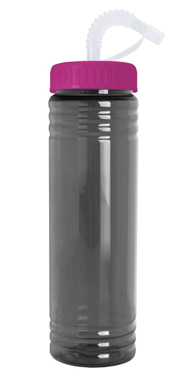 Garyline® Slim Fit Water Bottle with Straw Lid, 24 oz. — view 25