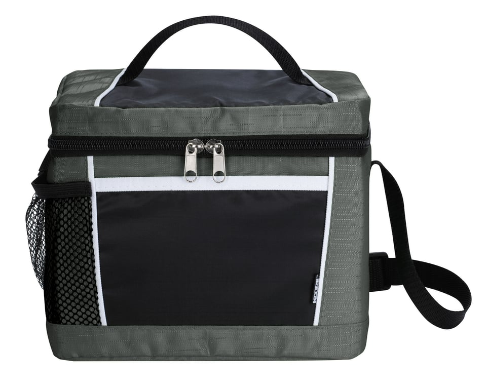 Koozie® Lunch Break Cooler Bag, 210D Polyester Six-Pack — view 7