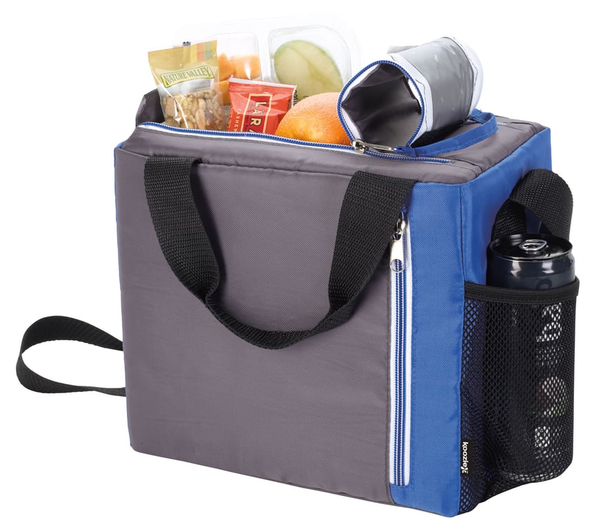 Koozie® Double Zip Cooler Bag with Front Pocket — view 17