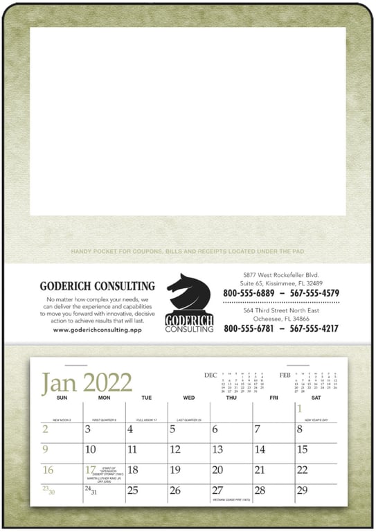 Triumph® Calendars Single Pocket Calendar — view 9