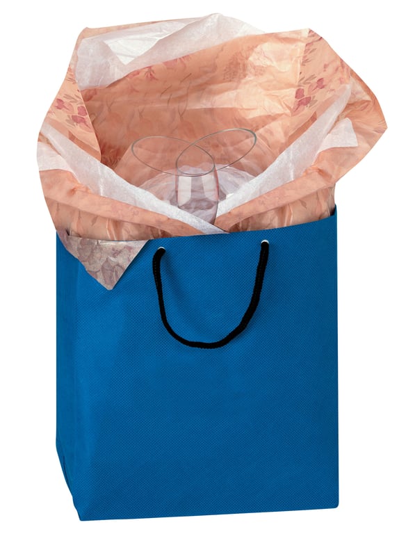 Non-Woven Polypropylene Gift Bag with Braided Handles — view 9