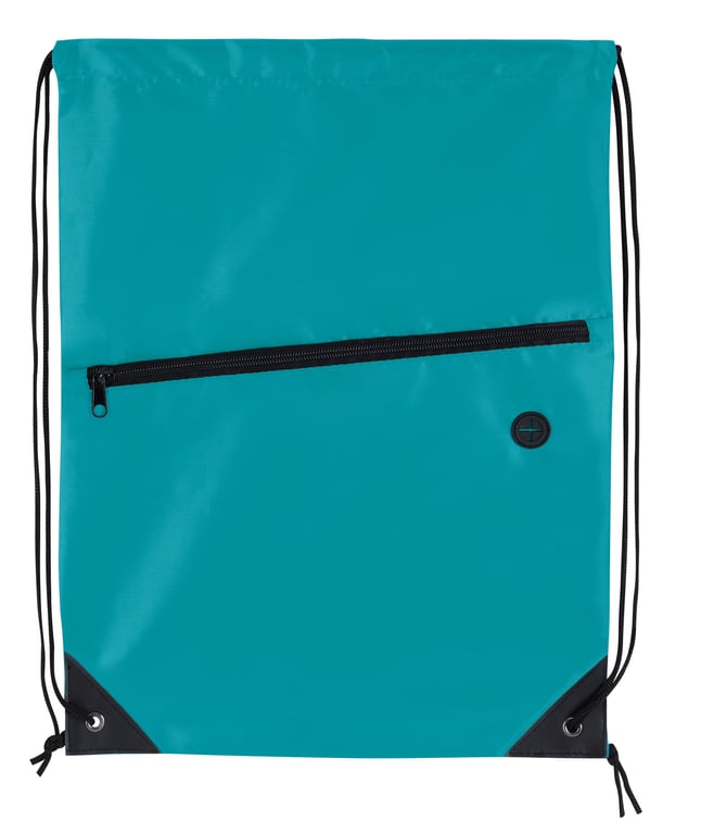 Good Value™ Front Zip Drawstring Backpack — view 26
