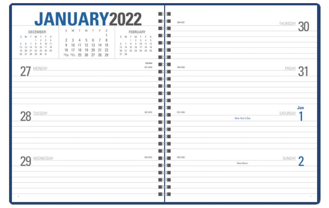 Triumph® Calendars Classic Weekly Planner, 13-Month — view 41