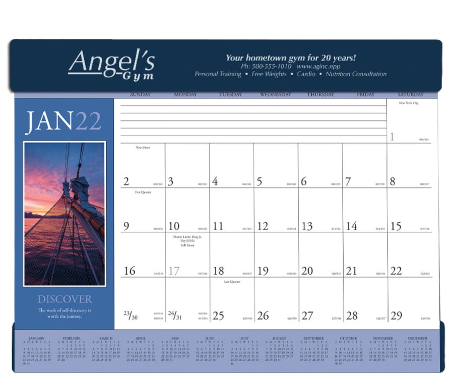 Triumph® Calendars Motivations Desk Pad — view 17