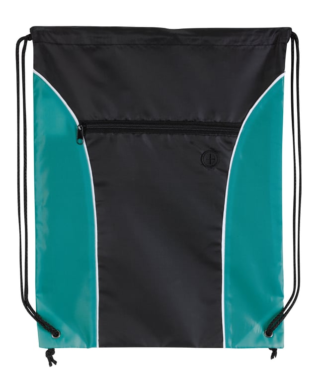 Good Value™ Midpoint Drawstring Backpack with Front Zip Pocket — view 23