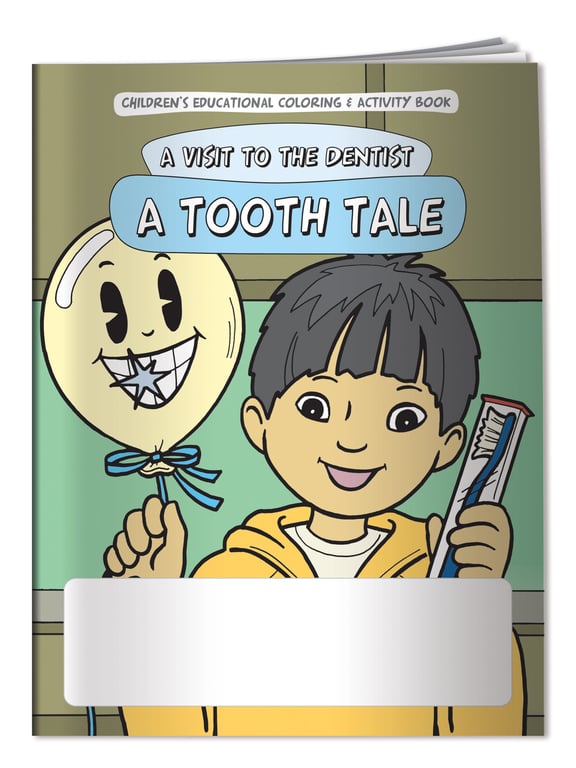 It's Tooth Time Coloring and Activity Book, 16 Pages — view 5