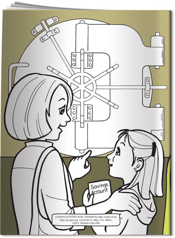 My Favorite Bank Coloring and Activity Book — view 3