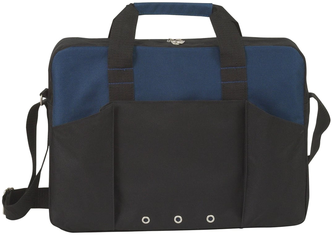 Atchison® Economic Force Brief, 600D Polyester Briefcase — view 12