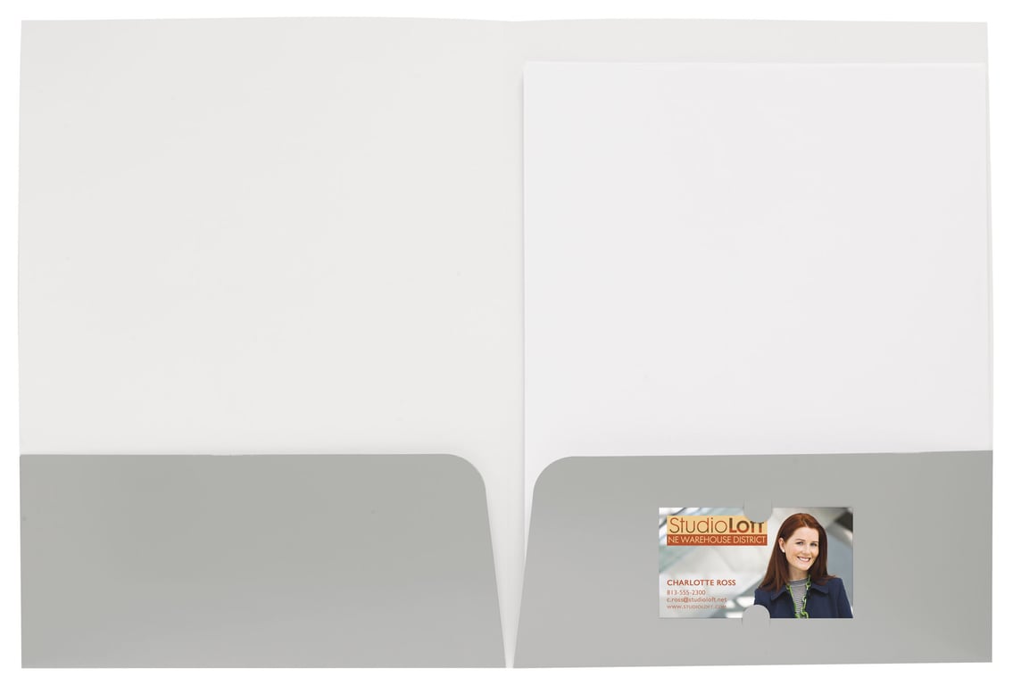 Good Value™ Gloss Paper Folder — view 83