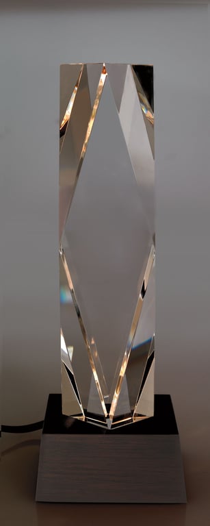 JAFFA® Dramatis Award with Lighted Base — view 4
